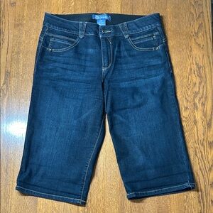 Democracy Size 10 Dark Blue Bermuda Shorts